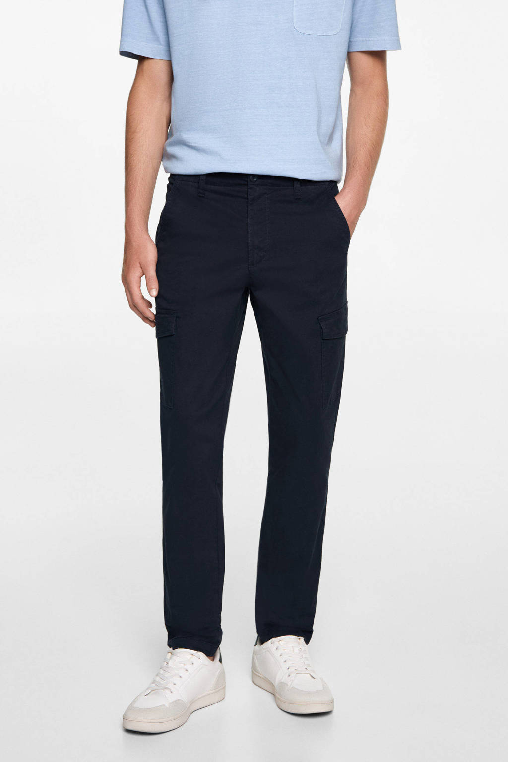 MANGO TEEN cargobroek marine
