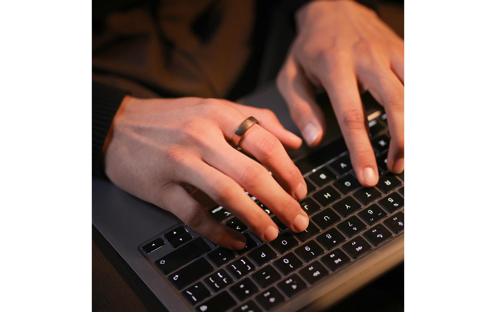 Smart Ring Gen 2 Air Grösse 13 Gold<br>Ultradünner Smart Ring mit Gesundheitsüberwachung
