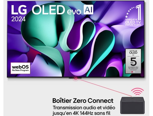 LG - TV OLED 4K 164 cm OLED65M4
