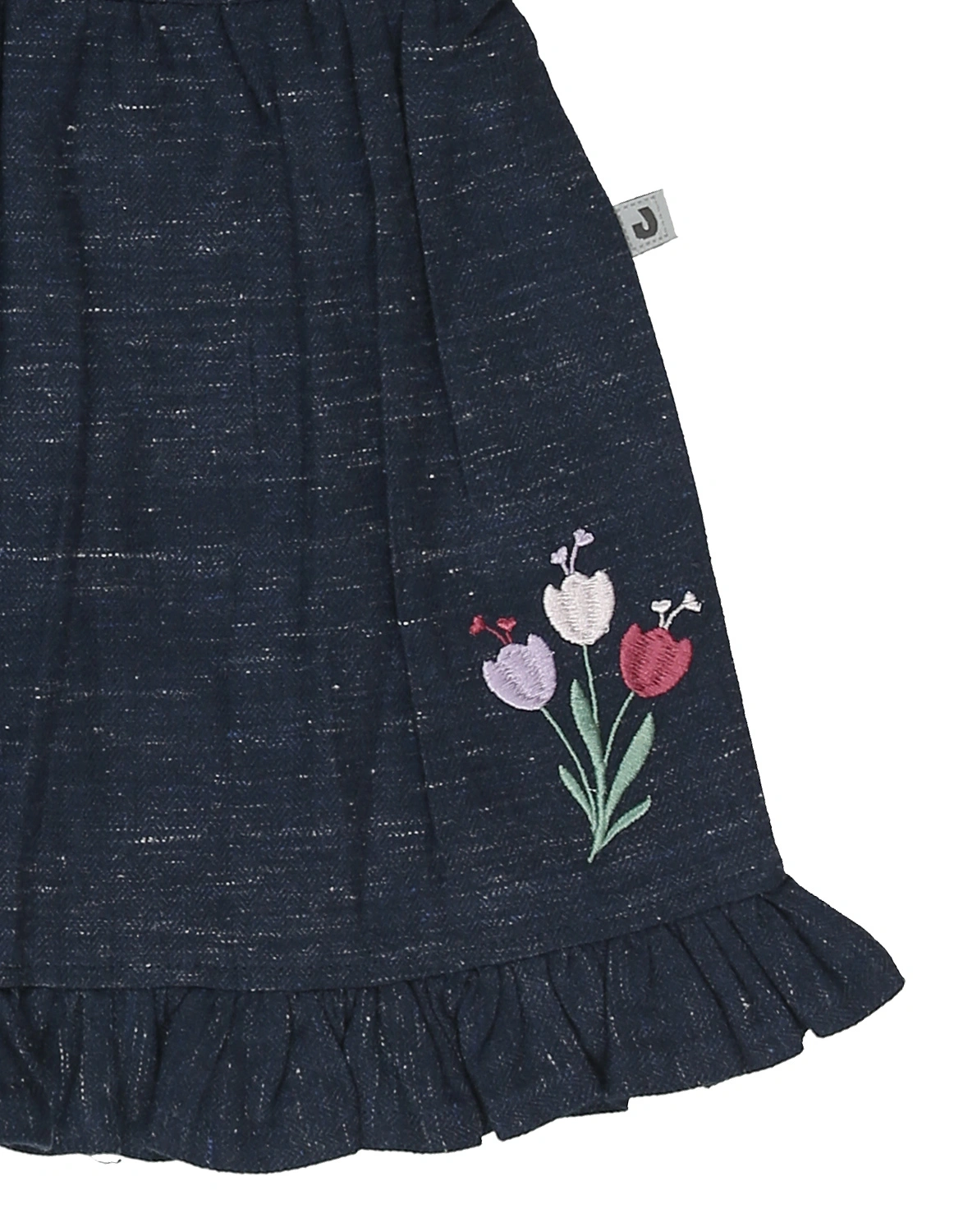 Jeanskleid BABY DUTCH ärmellos in blau