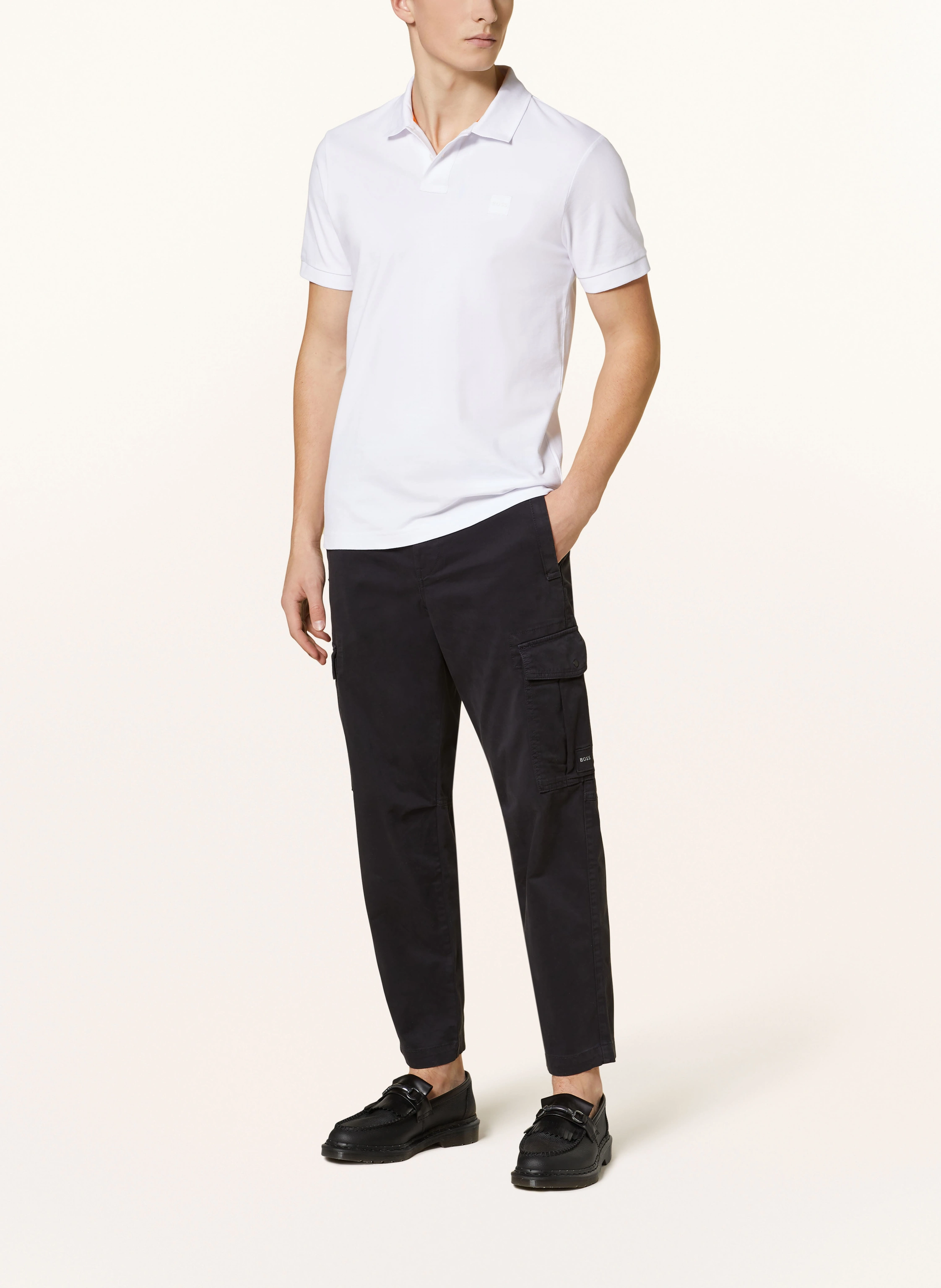 BOSS Piqué-Poloshirt PASSENGER Slim Fit