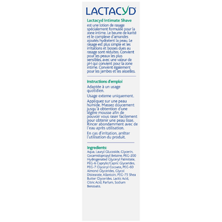 Lactacyd Intimate Shave 200ML
