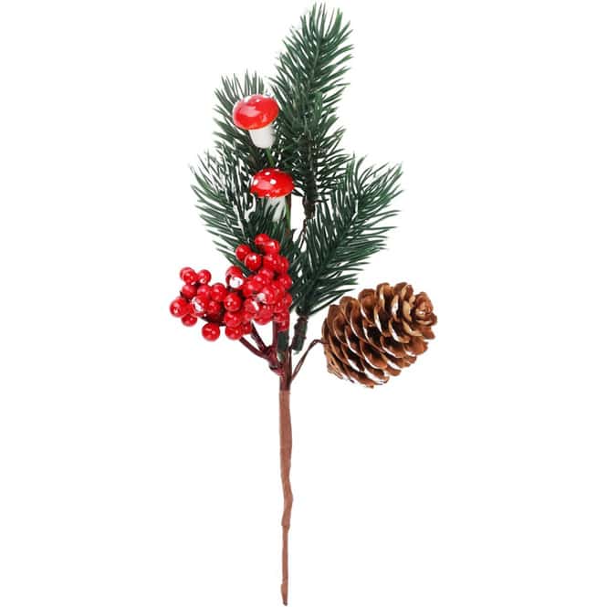 Dekotannenzweig - ca. 22 cm - 1 Stück