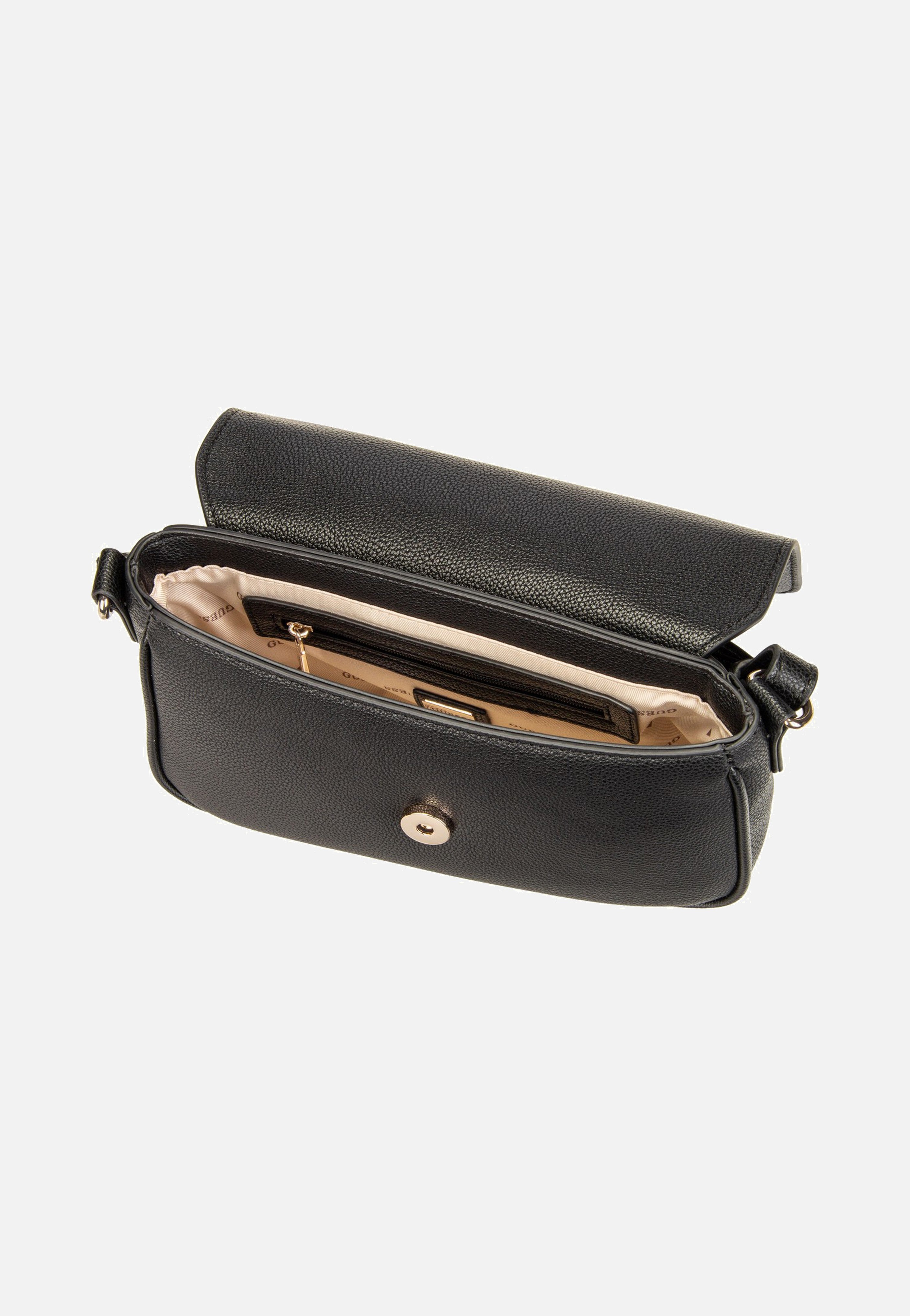 Isola Convertible Xbody Flap Black - Crossbody Bag