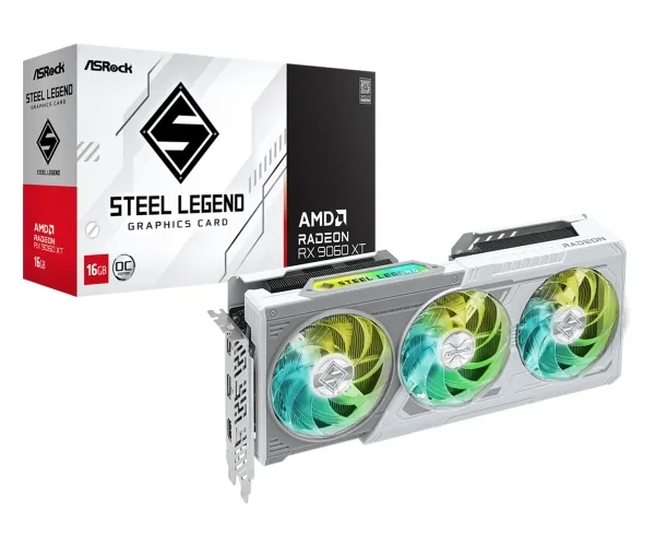 ASRock Radeon RX 9060 XT Steel Legend 16GB OC
