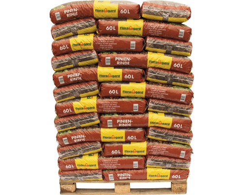 Pijnboomschors 15-25 mm Floragard (39 zakken x 60 liter = 2,34 m³) 1 pallet