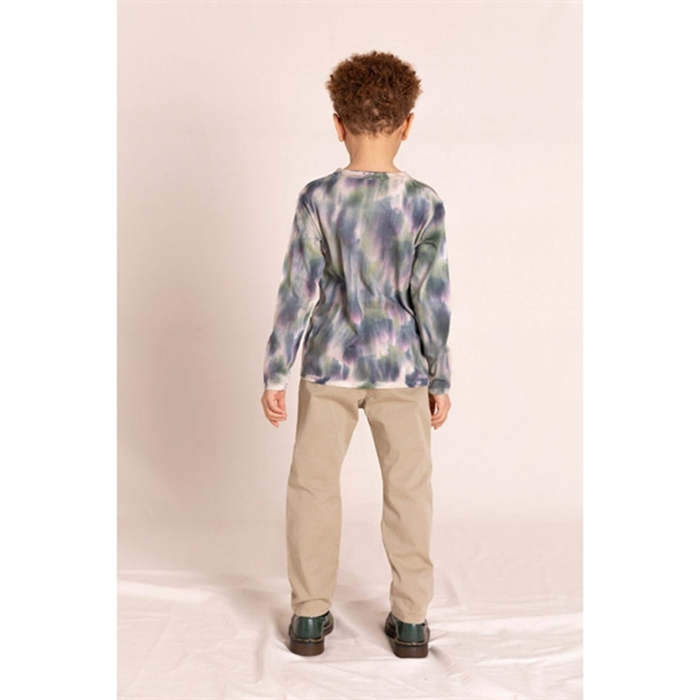 Køb Finger In The Nose Nico Wood Cream Tie & Dye Bluse