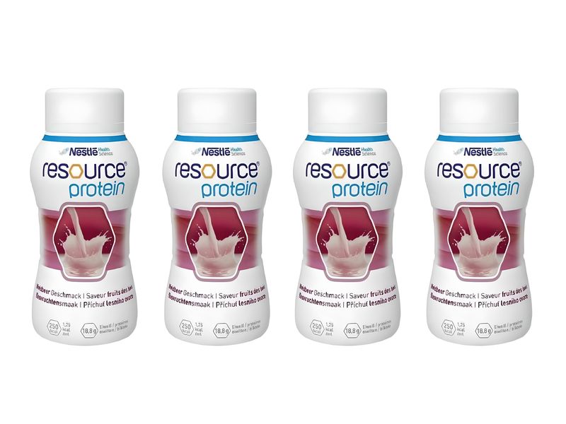 Resource Protein Waldbeeren 4 x 200 ml Lebensmittel für besondere medizinische Zwecke