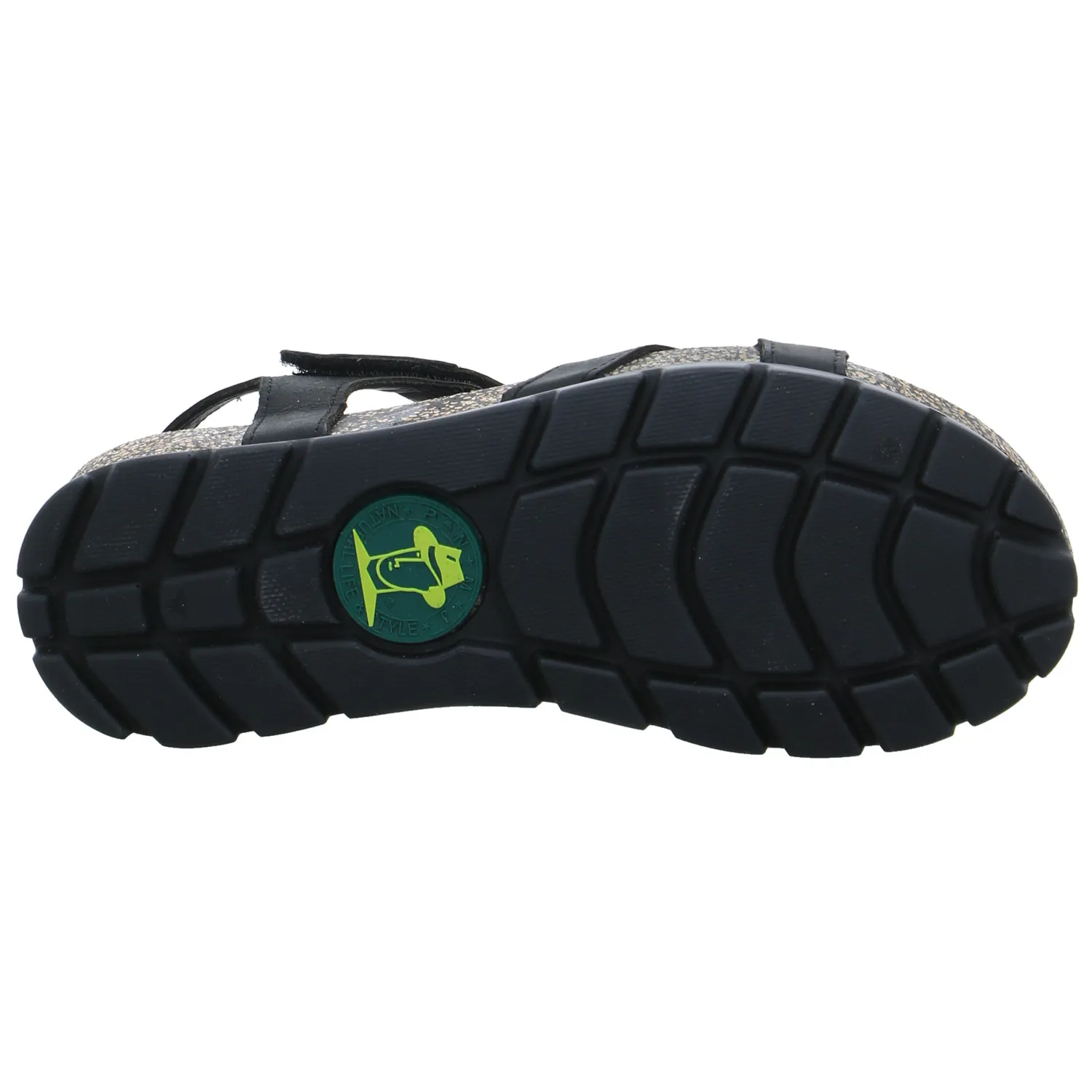 PANAMA JACK Bio-Sandalette Schwarz Leder