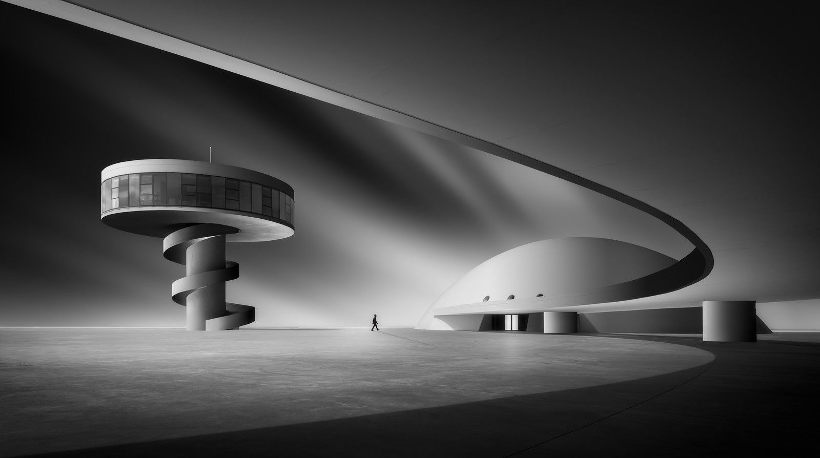 Niemeyer's Work by Juan Lopez Ruiz - Limited Edition. Edition of: 150. Signed.