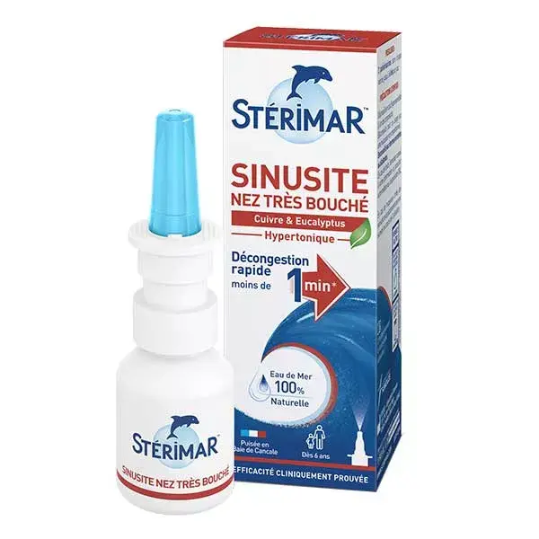 Sterimar Stop & Protect Nariz Infectado, Sinusite Muito Obstruída 20ml