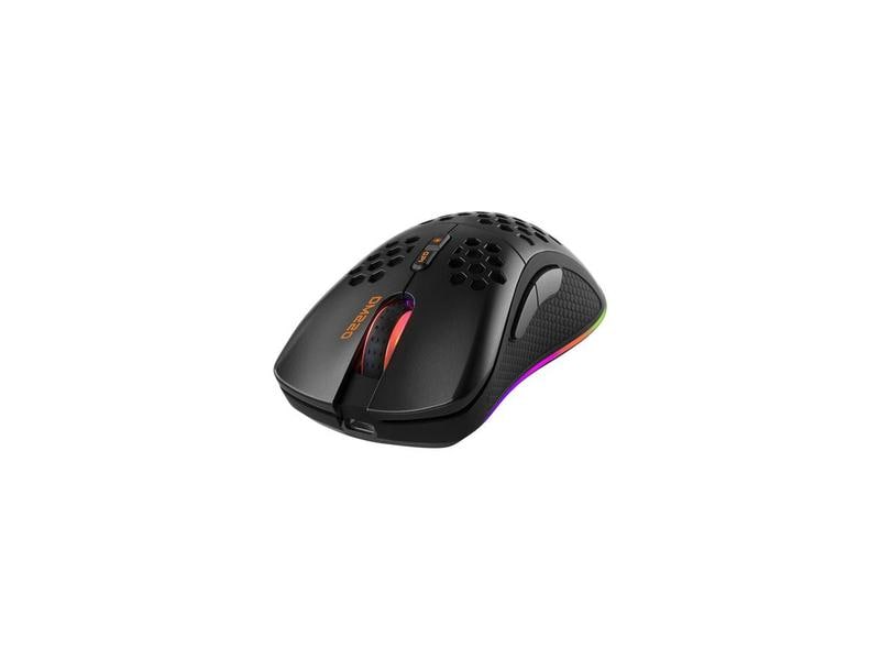 DELTACO Gaming-Maus DM220 RGB Schwarz Leichte Gaming-Maus mit RGB Beleuchtung