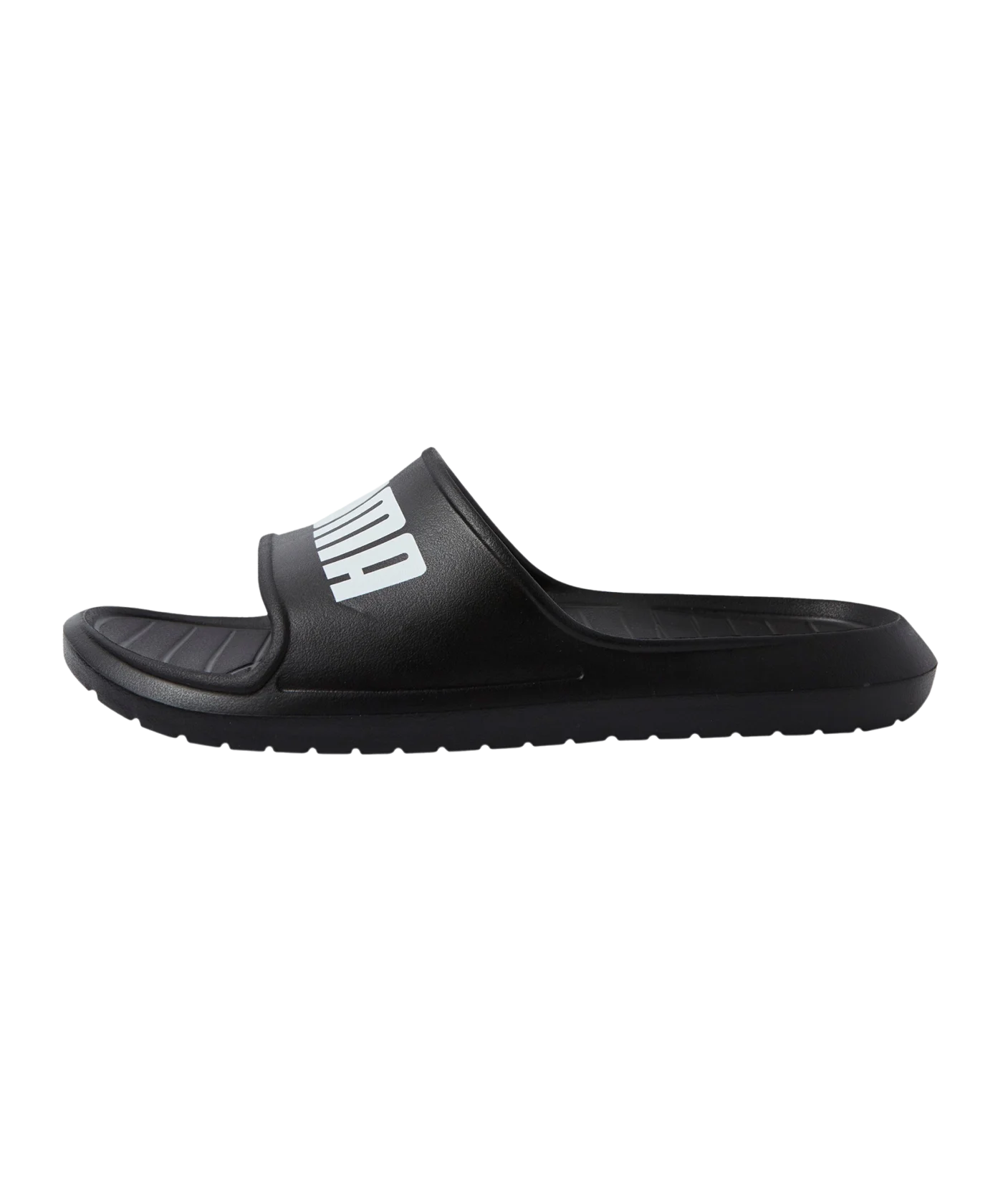 PUMA Divecat V2 Lite Badelatsche Schwarz Weiss F01