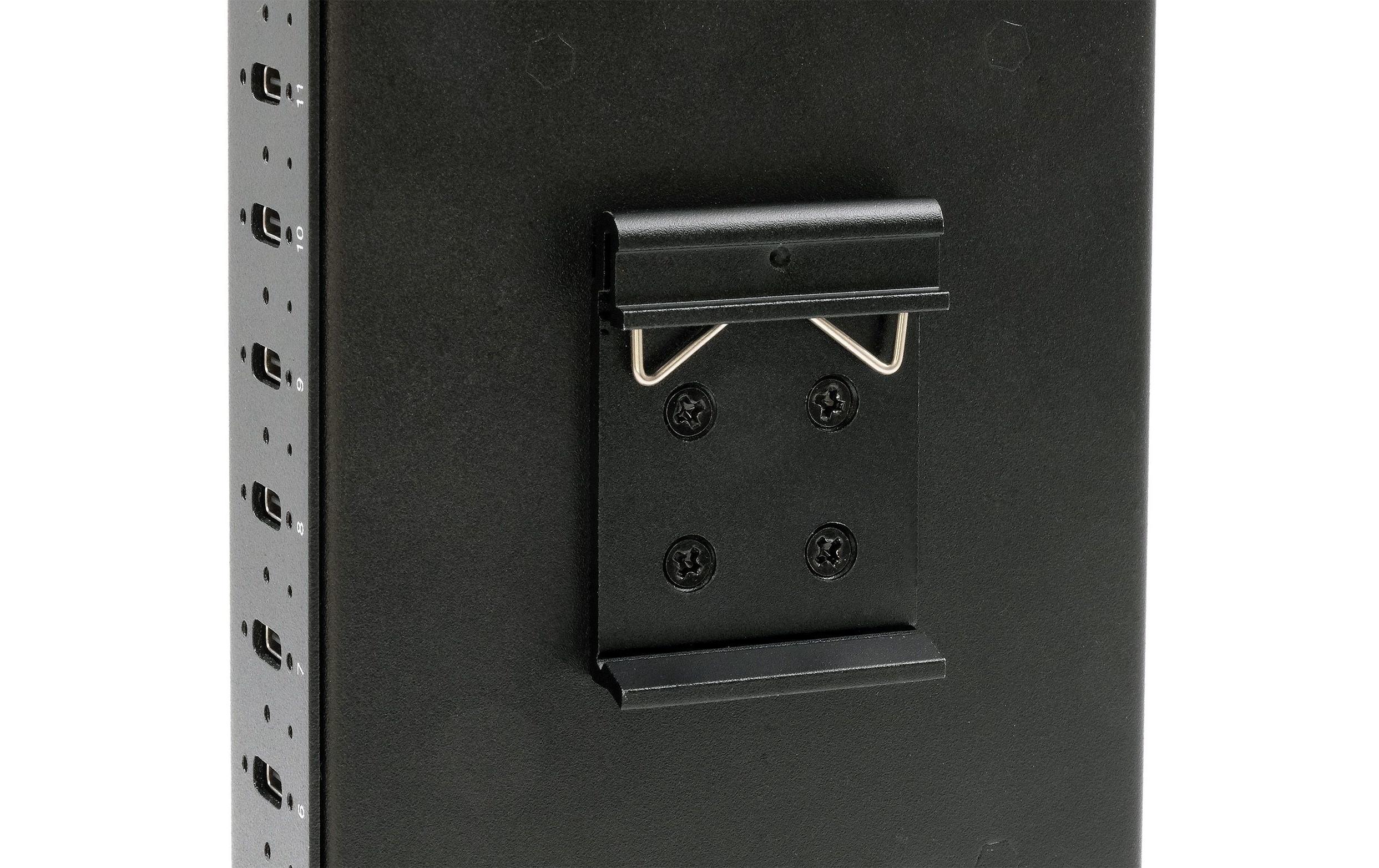 USB-Hub EX-11236HMS<br>16-Ports USB 3.2 Gen 1 Metall HUB für Wand und DIN-Rail