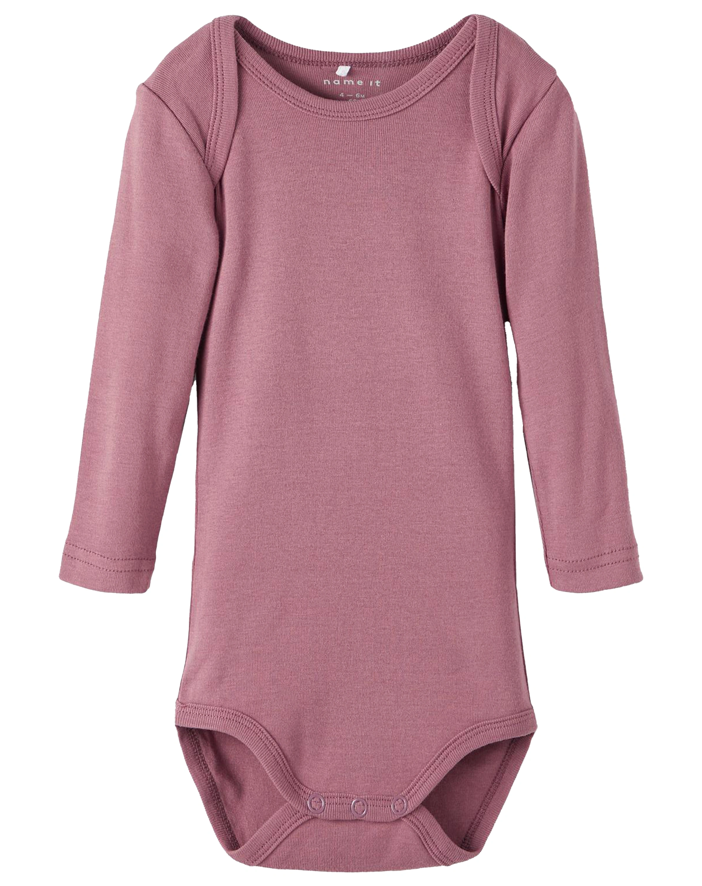 Langarmbody NBFBODY 3er Pack in valerian