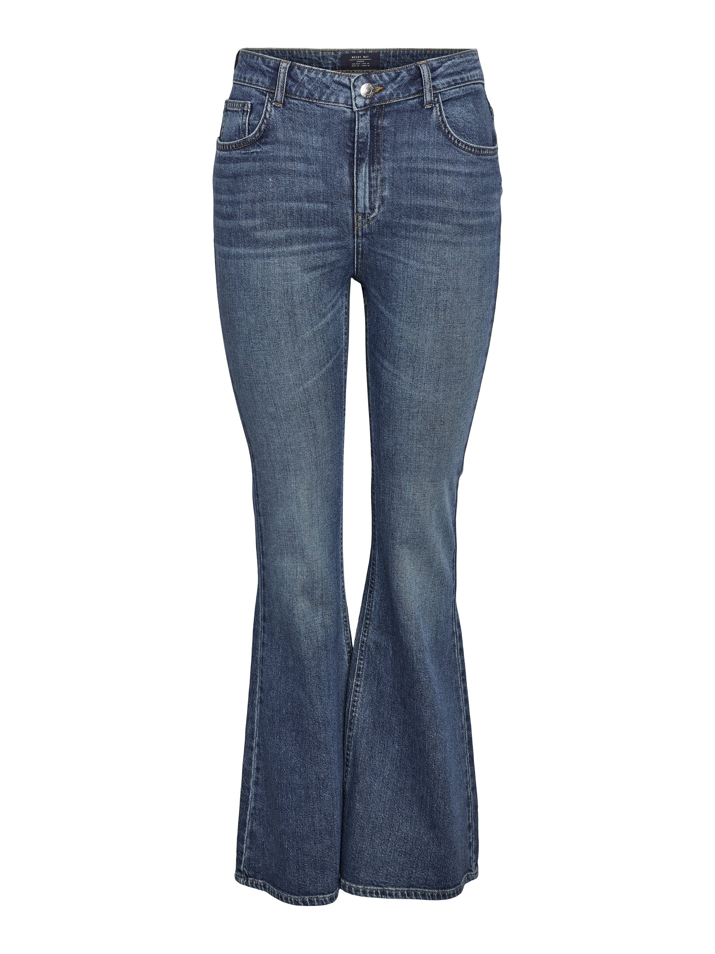 Noisy may Bootcut-Jeans »NMKAREEN HW FLARE LEG JEANS AZ436MB NOOS«