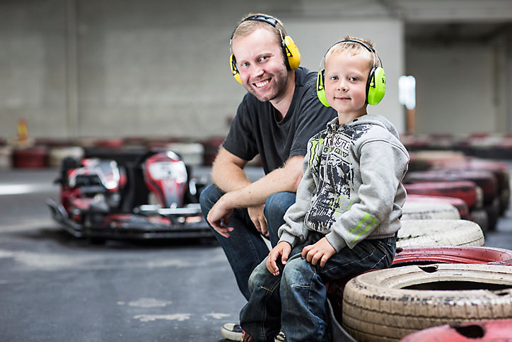 Casque Peltor Enfant +5 ans vert 87-98db - SNR 27