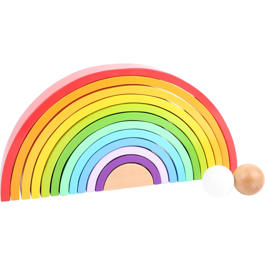 small foot® Holzbausteine Regenbogen XL