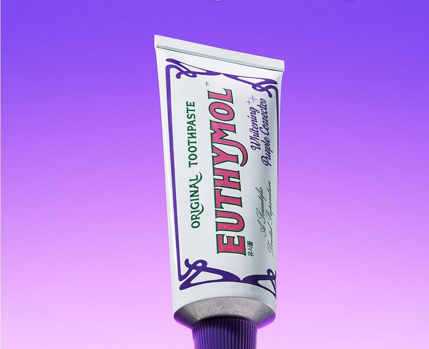 EUTHYMOL - Originele tandpasta Whitening Purple Corrector