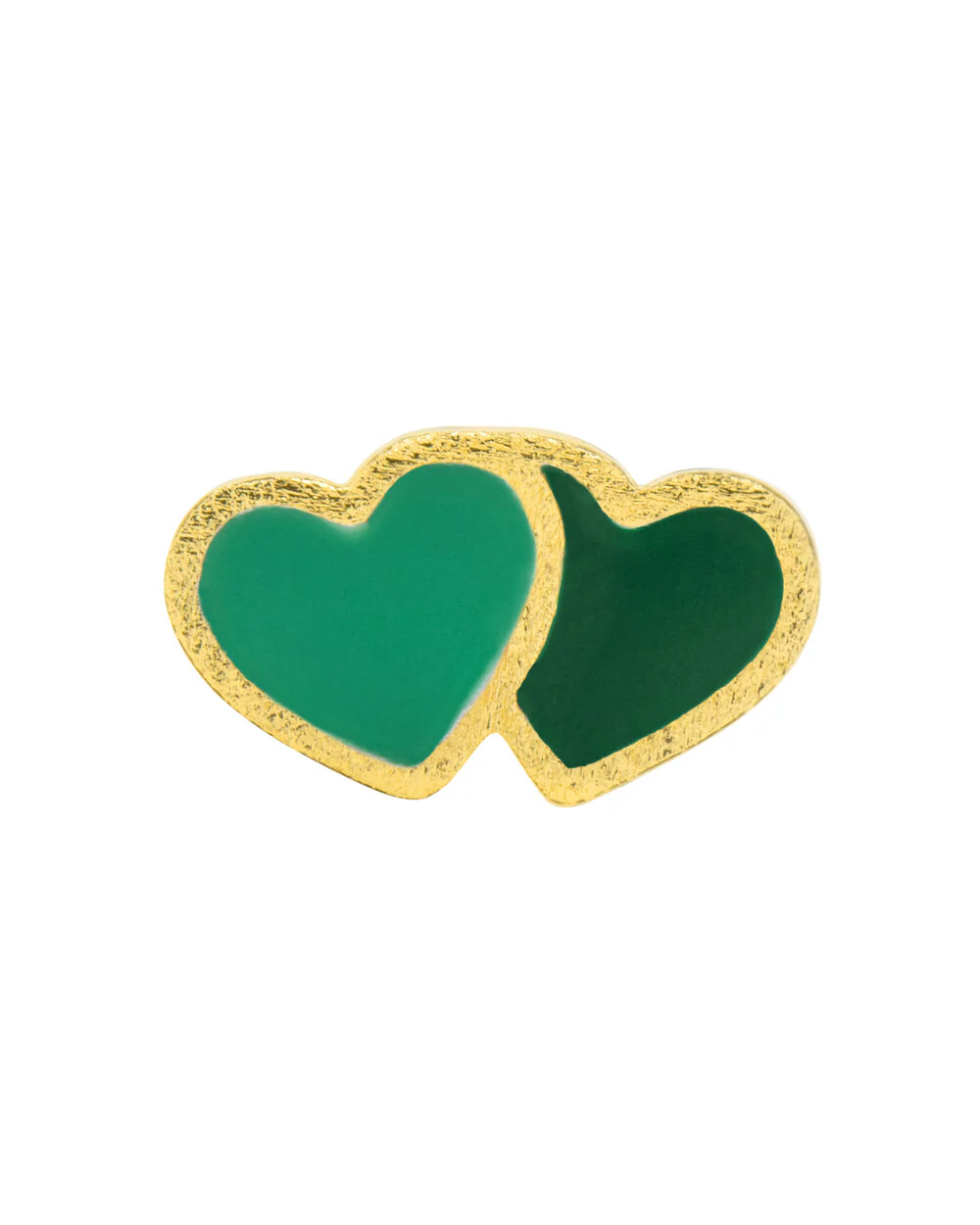 LULU Copenhagen  2Hearts ørestik - Green/Light Green