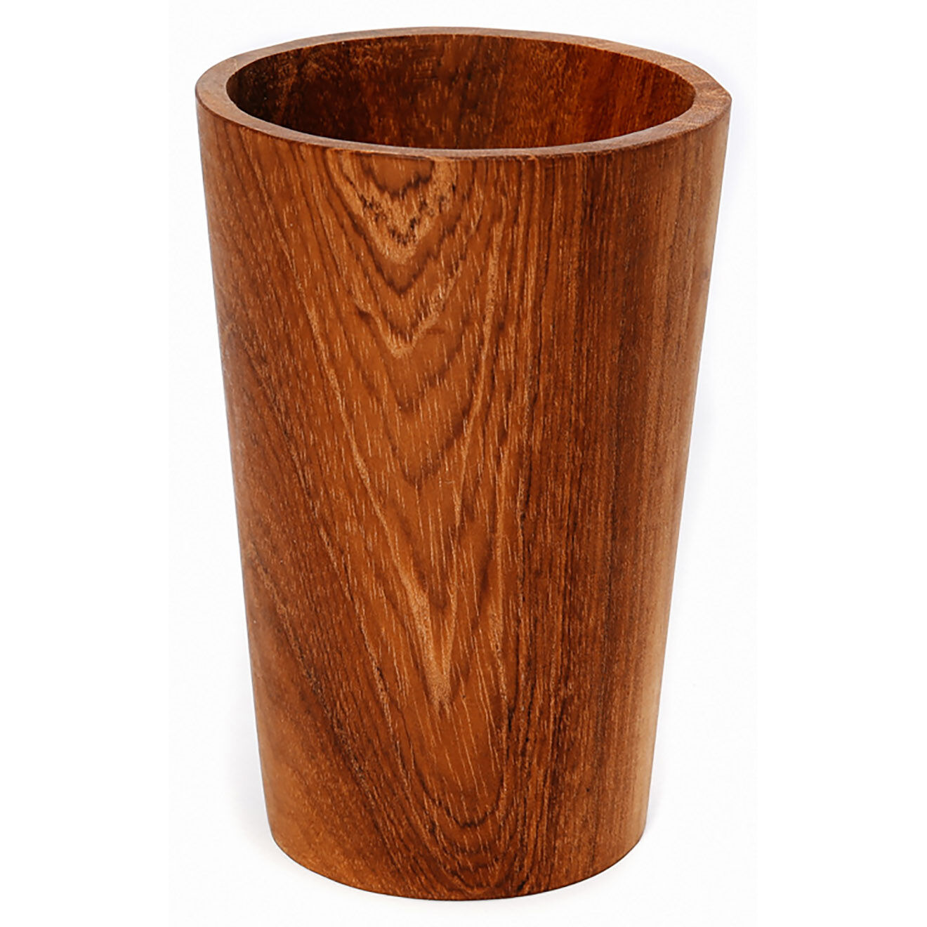 Bazar Bizar Tasse Haute en Teck naturelle - 11x16x11 cm