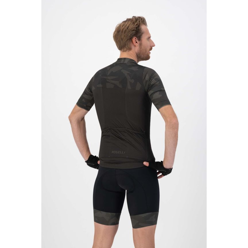 Rogelli Camo Cykeltrøje Grøn