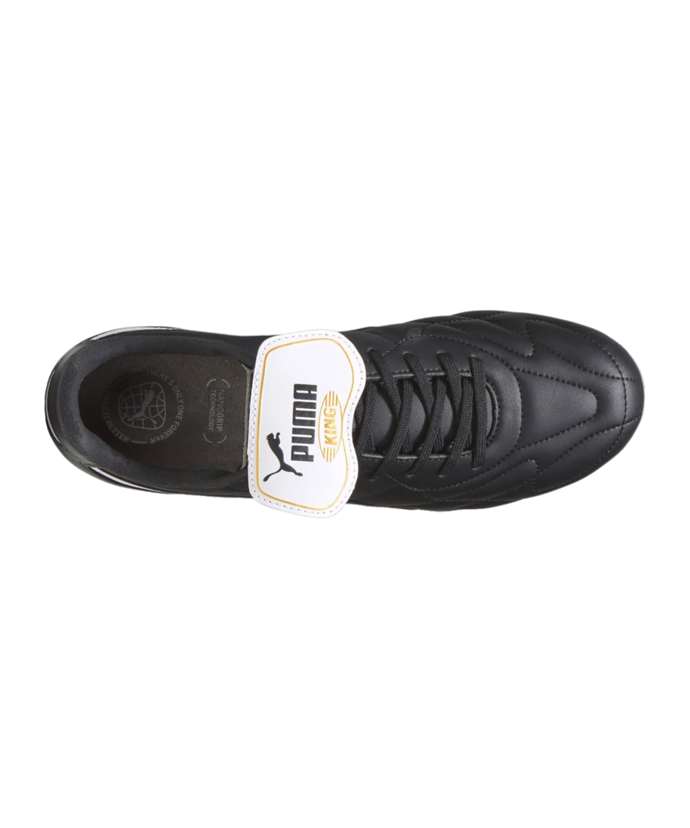 PUMA KING Top FG/AG Schwarz Weiss Gold F01