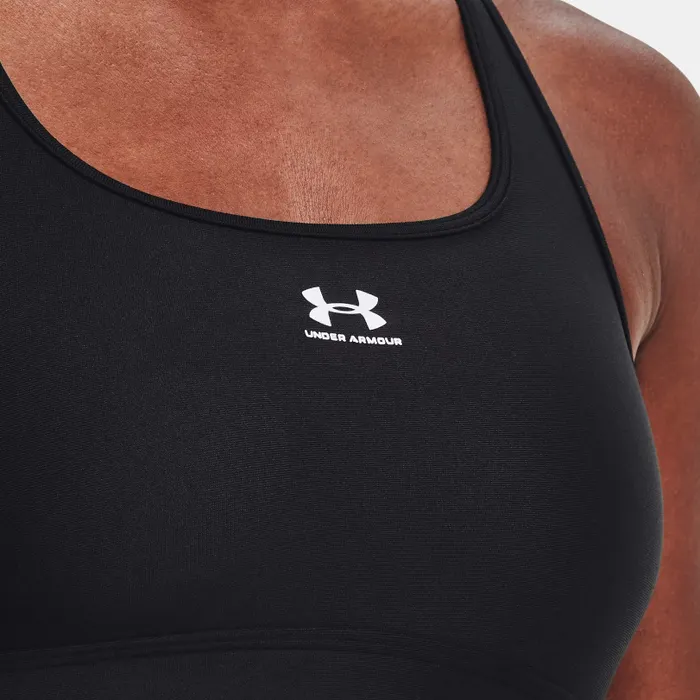 Under Armour HeatGear Mid Padless Sportbeha Dames