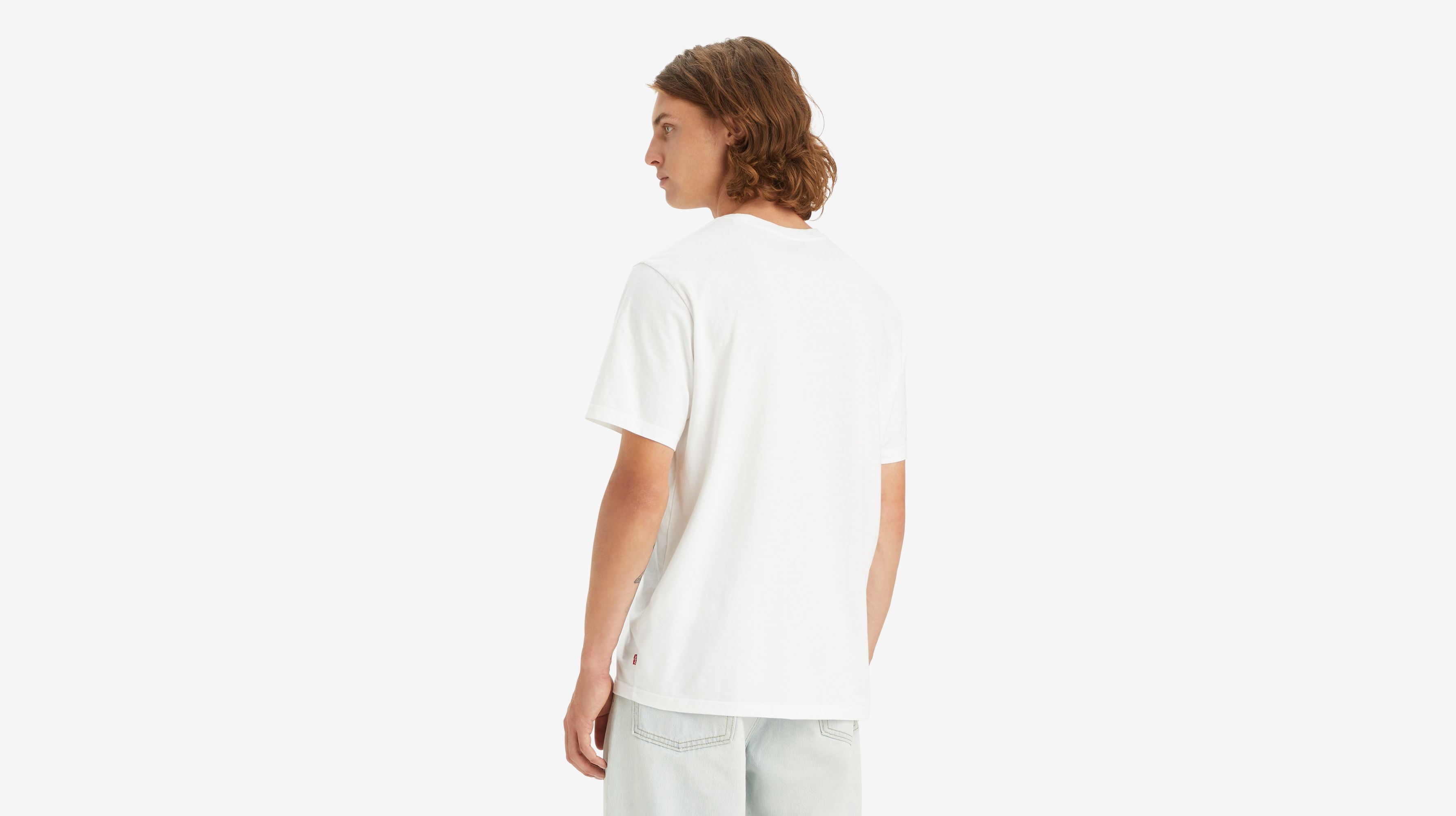 T-shirt graphique Relaxed - Arched Headline White+ - Blanc