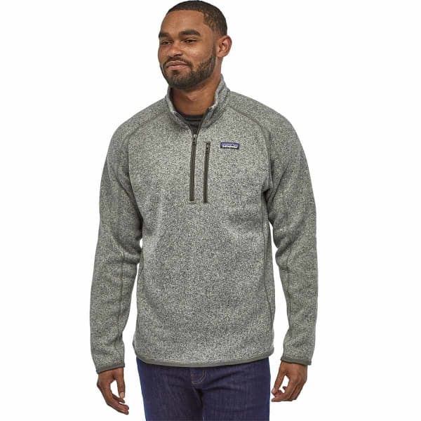 Sweat polaire PATAGONIA M'S BETTER SWEATER 1/4 ZIP STONEWASH