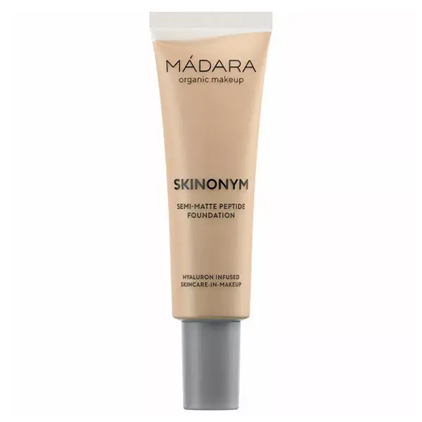 MÁDARA Skinonym Fond de Teint Semi-Mat aux Peptides N°35 True Beige 30ml