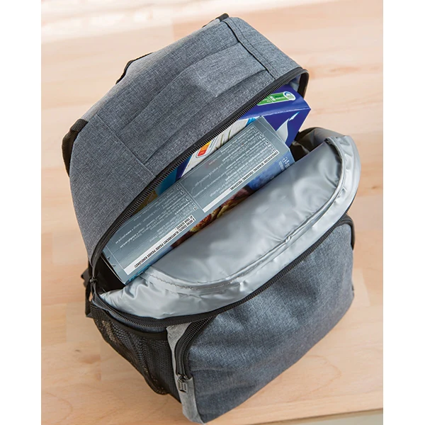 Sac à dos glacière isotherme 10 L gris Mathon