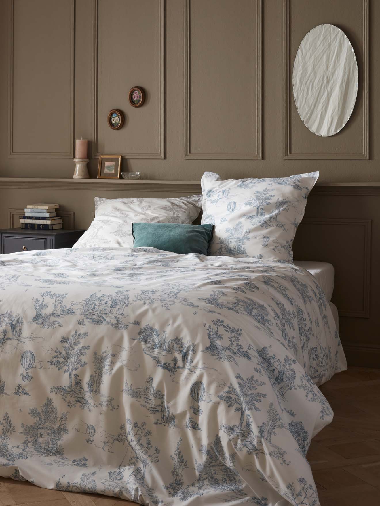 Housse de couette percale de coton 