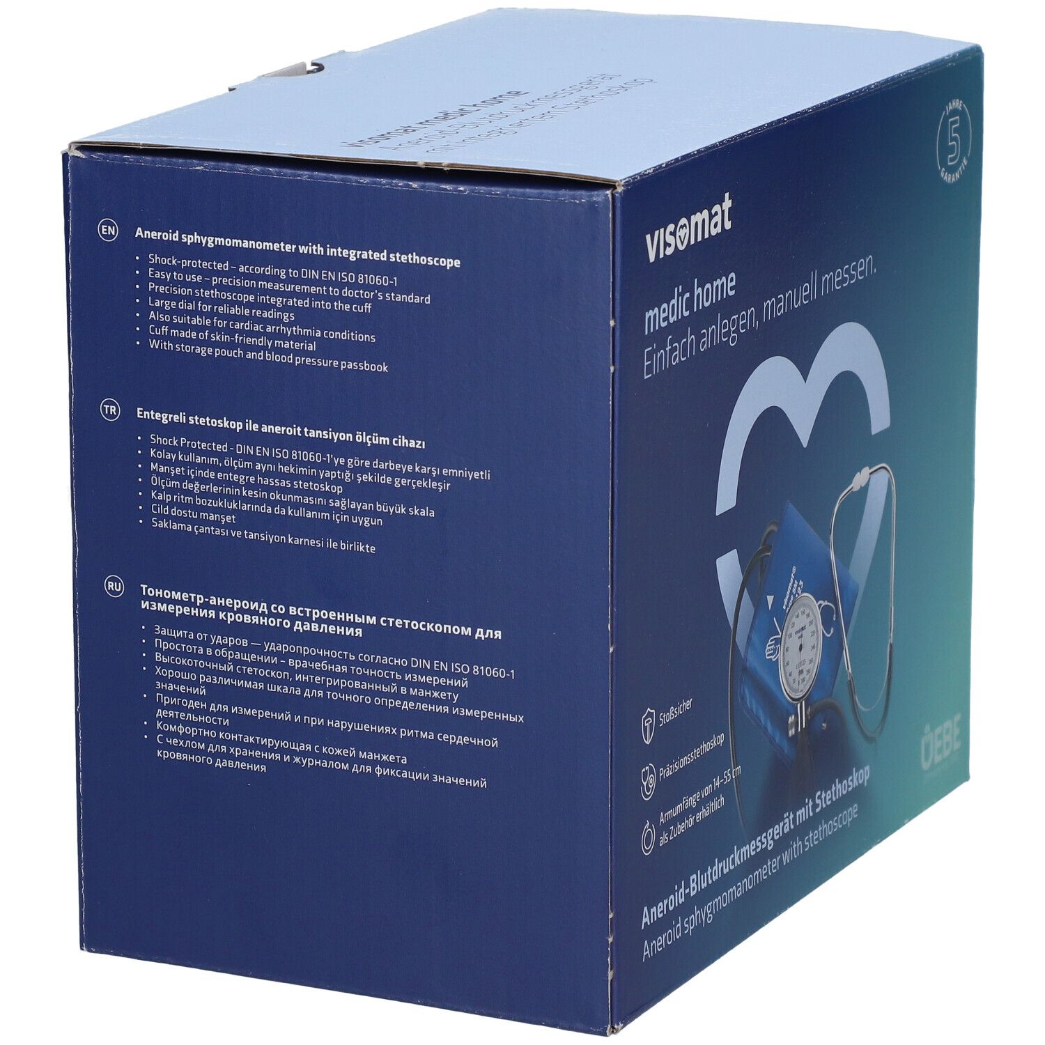 visomat® medic Stethoskop-Blutdruckmessgerät XL