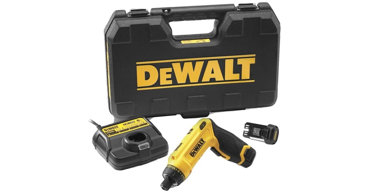 DEWALTAccu schroevendraaier DCF 680 G2 schroefboor  (Geel/zwart, Koffer, oplader en 2 accu's inbegrepen)