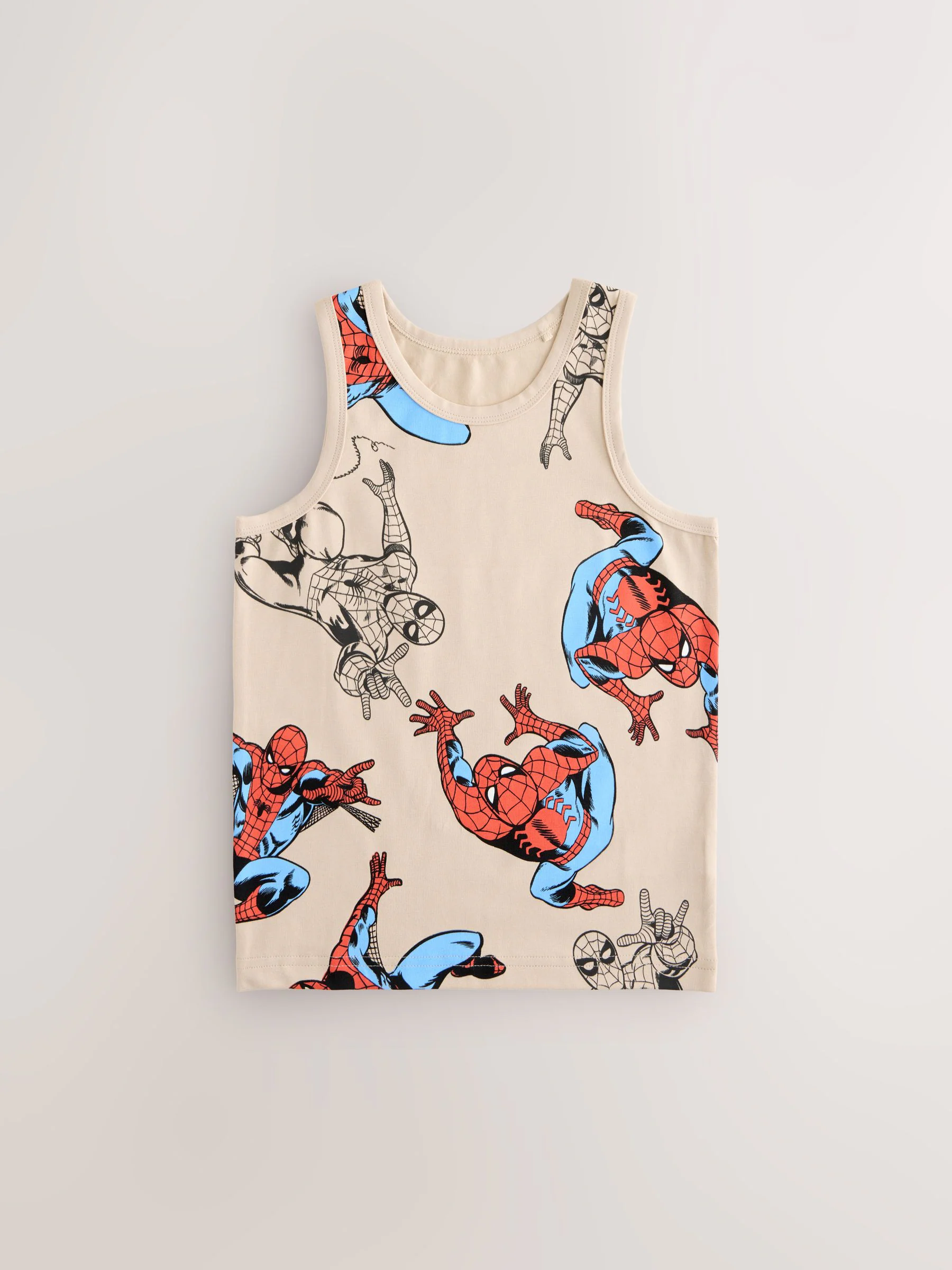 Multi - Spiderman hemdjes 3 stuks (1,5-10jr)