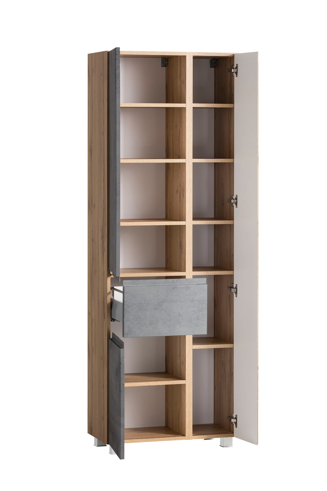 Bad-Hochschrank GENT hellgrau 65cm
