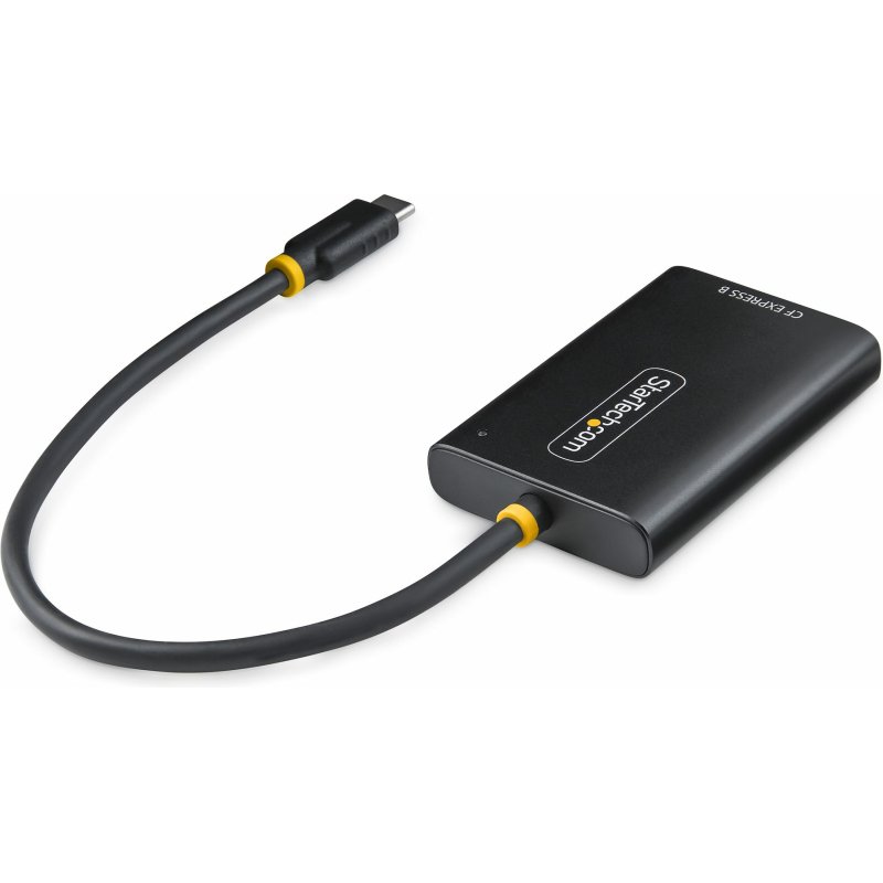 StarTech.com Lecteur de Cartes USB-C CFexpress Type B, USB 10Gbps, Lecteur de Cartes Mémoire Portable, Adaptateur USB Type-C vers CF Express 2.0, Fonctionne avec Tous les Systèmes d'Exploitation