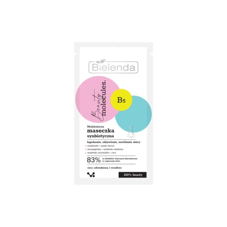 Bielenda Beauty Molecules Synbiotic Moleculair Gezichtsmasker 8 g