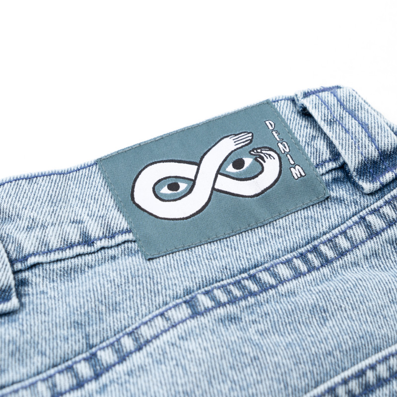 PANTALON OG STITCH - DENIM LAVÉ