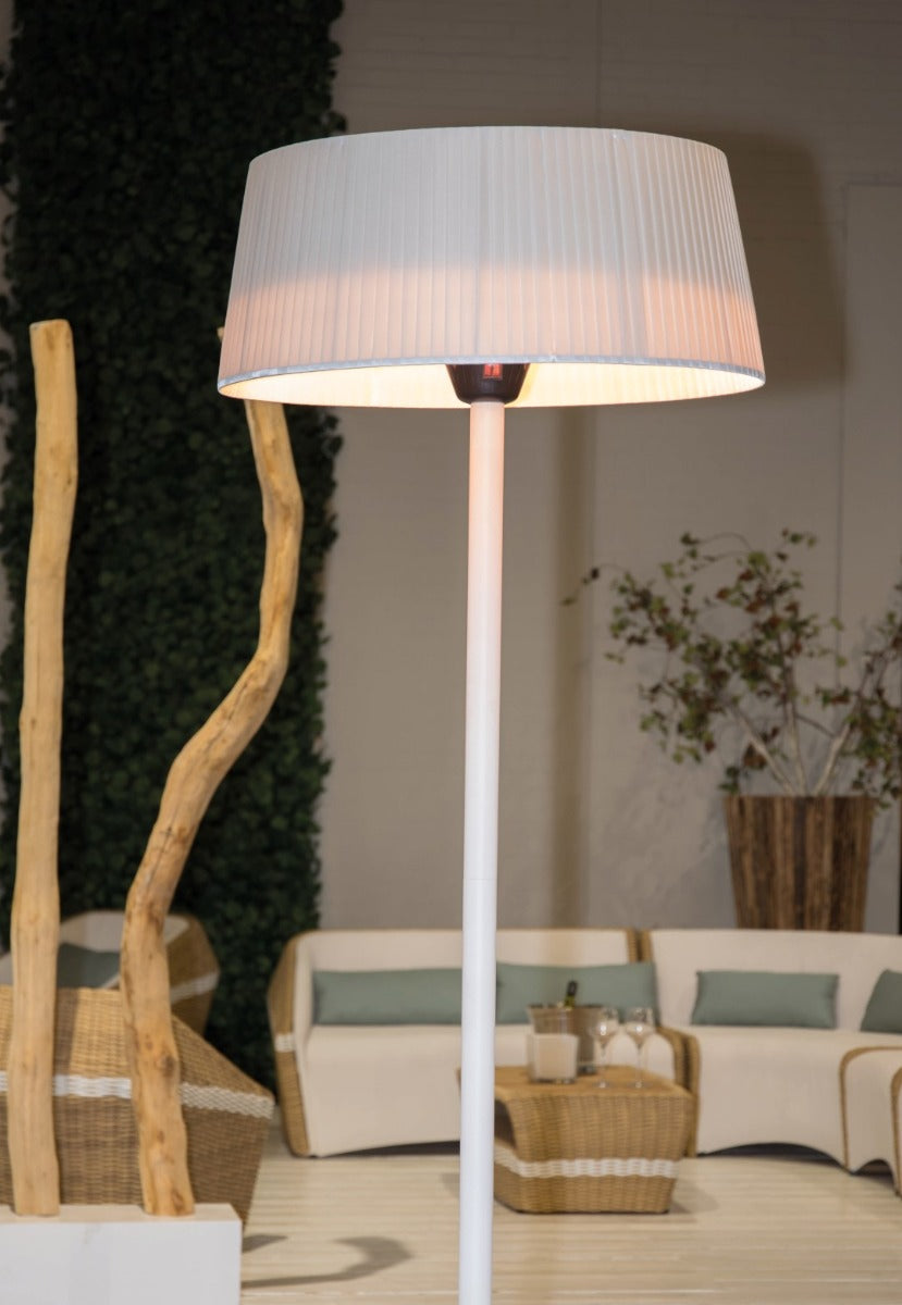 Sunred â Artix - Bright lijn - Wit - Staand model - Terrasverwarmer -