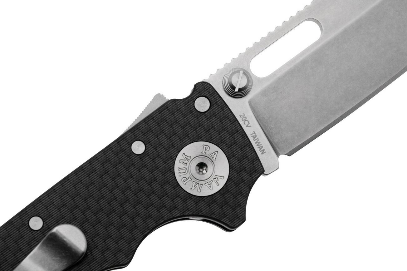 Demko Knives AD20.5 Shark-Lock CPM 20CV Shark Foot AD205-20CV-CARBON-SF Carbon Fiber, zakmes