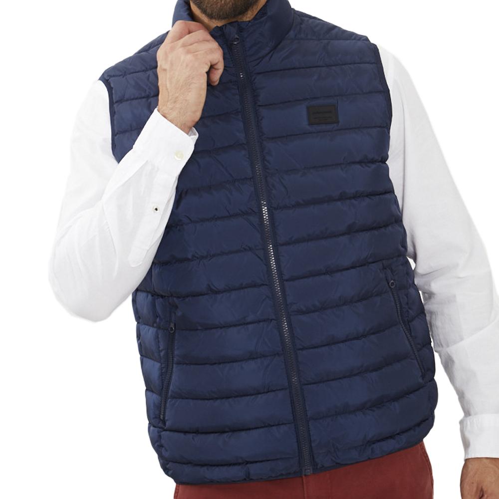 Jack & Jones Doudoune Sans Manches Marine Homme Jack & Jones Warmer