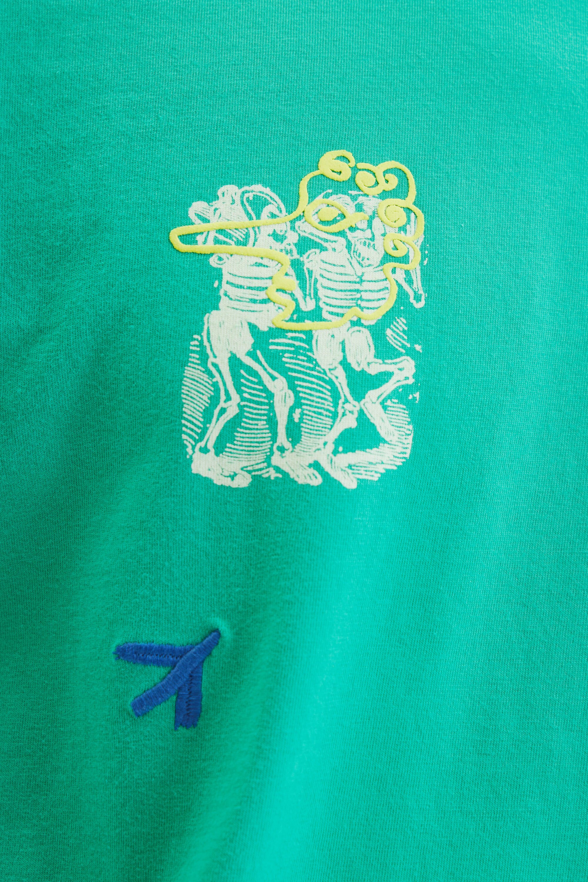 T-shirt arty broderies