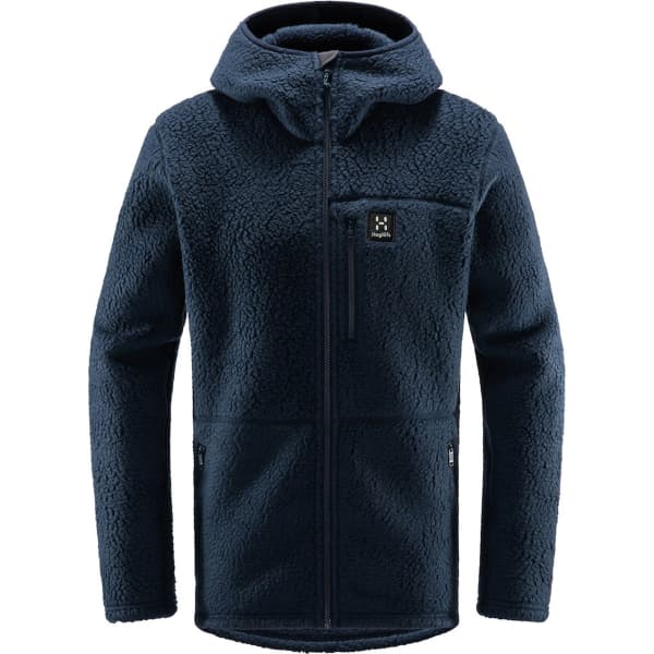 Veste polaire HAGLÖFS PILE HOOD MEN TARN BLUE