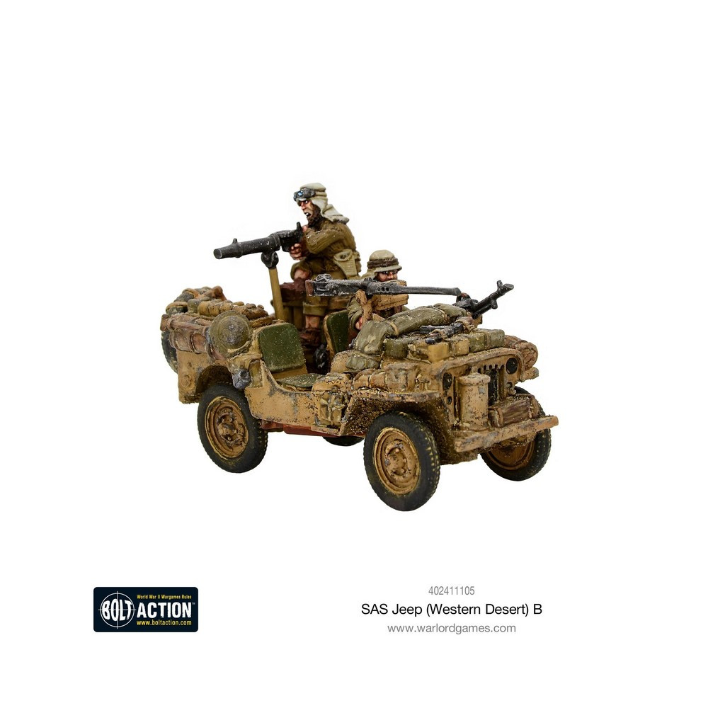 Bolt Action - Revised SAS Western Desert Jeep B