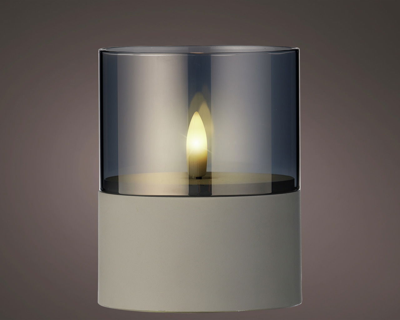 Lumineo LED-Kerze Wachs