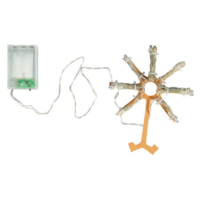 10er LED-Beleuchtung - für Sterne von 60 bis 75 cm