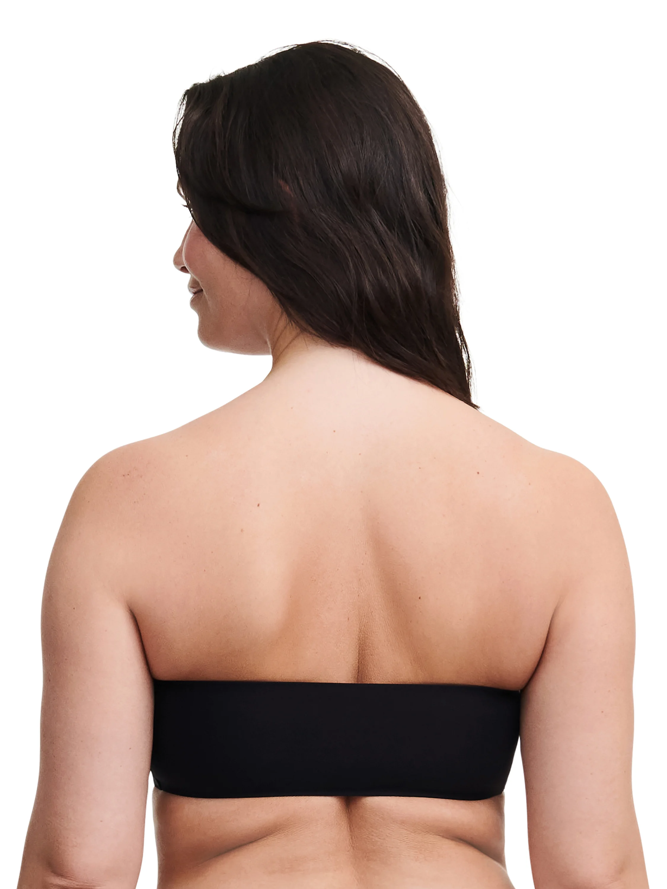SOFTSTRETCH - Soutien-gorge sans armature bandeau coques | Noir