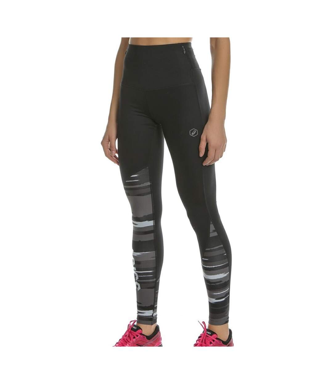 Collant de Running Noir Femme Asics FuzeX